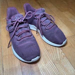 Adidas sneakers. Size 5 (runs big). Burgundy / maroon color.